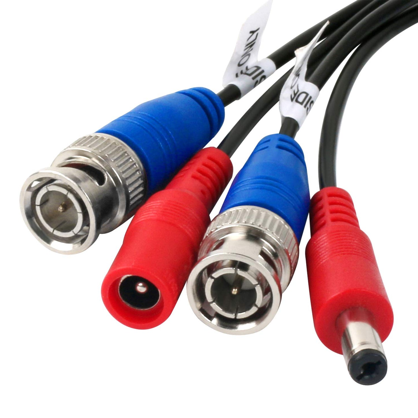 2 Pack 100 Feet BNC Video Power Cable,Bnc Extension Wire Video Security Camera Wire with Connectors for CCTV Camera DVR Surveillance System