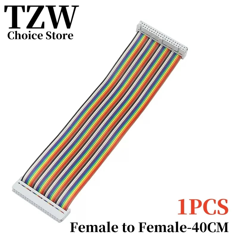 Raspberry Pi 40 Pin GPIO Cable Male to Femal Or Female to Female Extension Cable Adapter for Orange Pi Raspberry Pi 5 4B 3B+ 3B