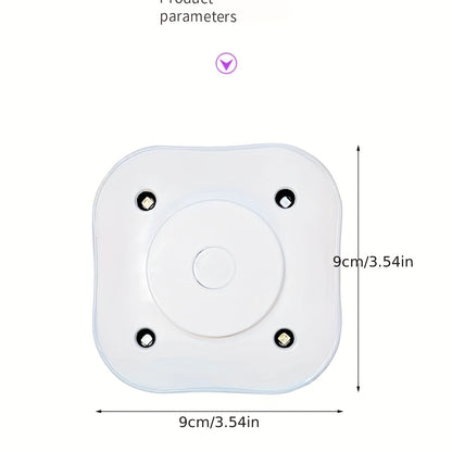 Aroma Bliss UV Toilet Disinfection Lamp - Advanced Odor Eliminator & Air Purifier - Compact, LED Ultraviolet Germicidal Technology for Home Sanitation