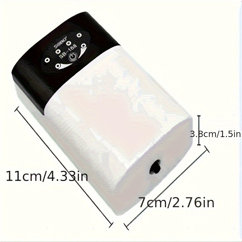 1-2 Meter Rechargeable Fish Tank Air Pump - Portable Oxygen Supply with Long-Lasting Battery, USB Recharging, and Aerolite Technology - Ideal for Fish Tank Breeders and Aquarium Enthusiasts