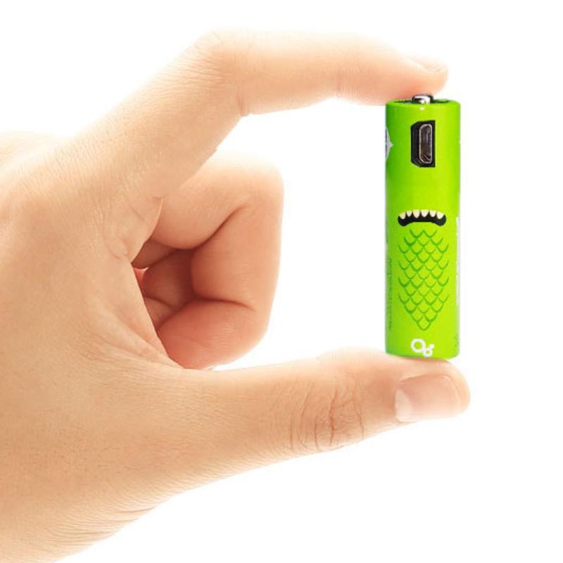 ECO Recharge 4 Pack AA Or AAA USB Rechargeable Batteries