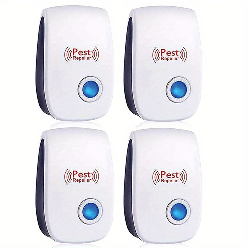 1pc, Ultrasonic Pest Repellers, Indoor Ultrasonic Insect Repellent, Mouse Repellent - Keep Your Home, Kitchen, Office, Hotel, And Warehouse Pest-Free! Pest Control, Summer Essentials, Household Gadgets, Back To School Supplie