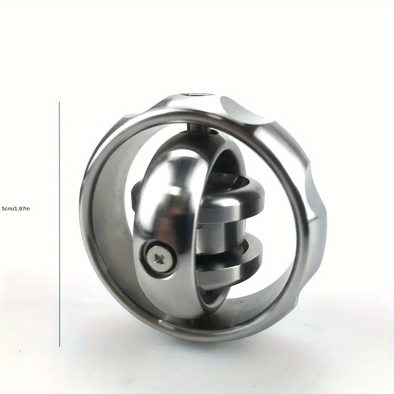 Three-Axis Precision Fingertip Gyroscope - Pop Fidget Toys with Rotating Balance, Decompression, and Black Technology Features
