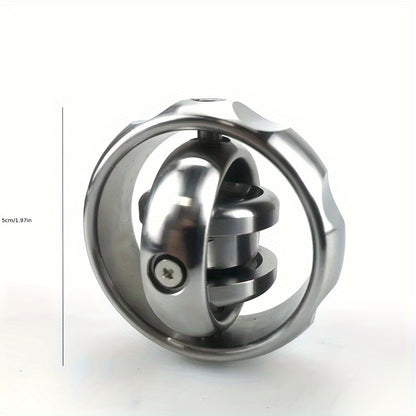 Three-Axis Precision Fingertip Gyroscope - Pop Fidget Toys with Rotating Balance, Decompression, and Black Technology Features