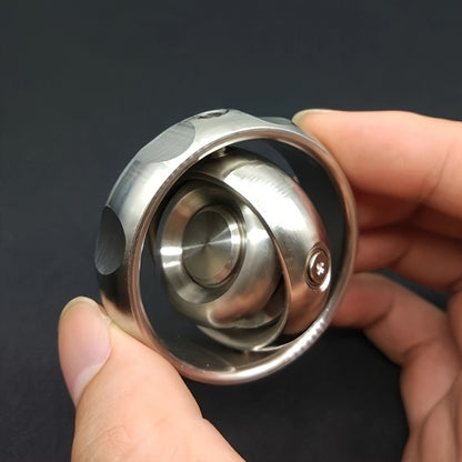 Three-Axis Precision Fingertip Gyroscope - Pop Fidget Toys with Rotating Balance, Decompression, and Black Technology Features