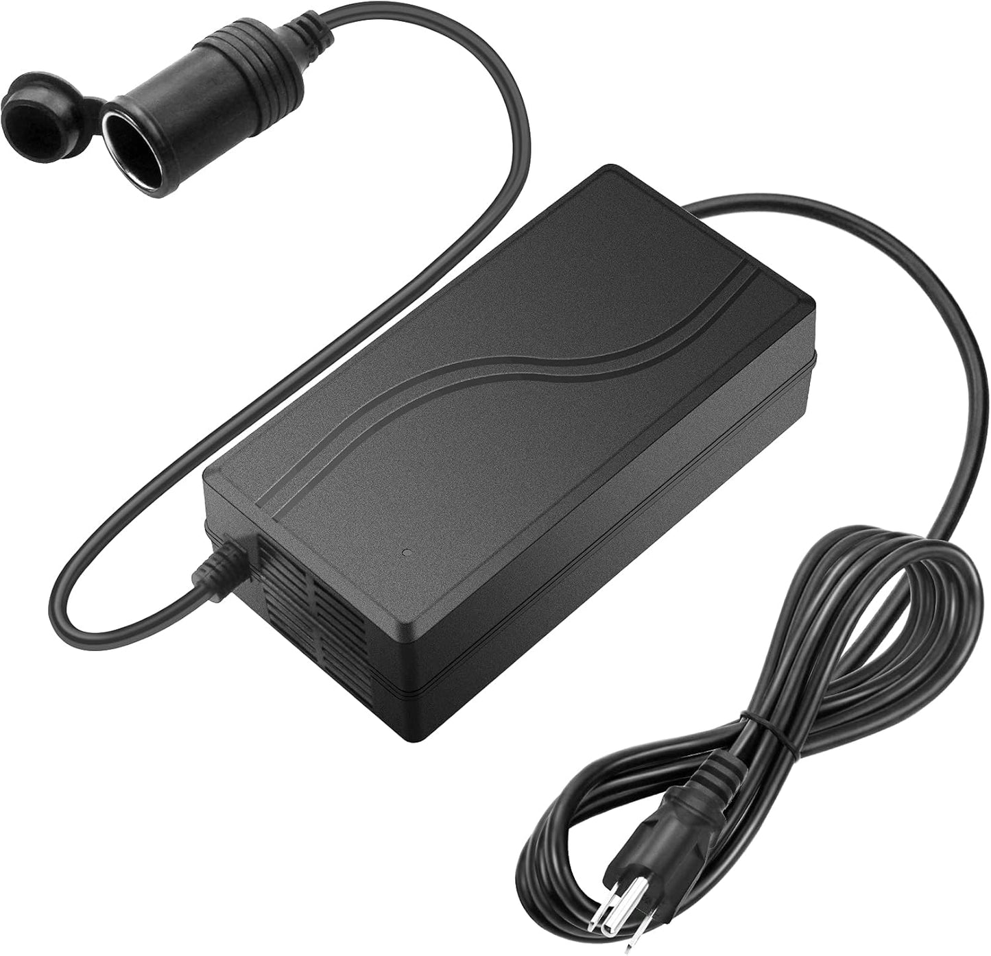 AC to DC Converter Adapter 110V to 12V Converter 180W 15A Car Cigarette Lighter Socket 100~240V AC to DC 12 Volt 15A 12A Power Supply Transformer for Car Vacuum Cleaner Refrigerator Inflator