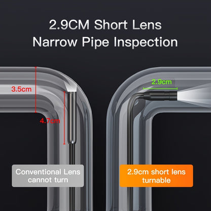 16.5ft Borescope Camera With Light, 4.3"/2.4" Endoscope Camera With Light, IP67 Waterproof Endoscope, 1080 HD Inspection Camera, Snake Camera, Endoscope Camera Gadgets For Men