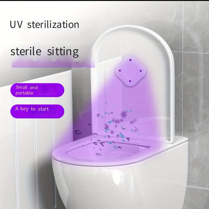 Aroma Bliss UV Toilet Disinfection Lamp - Advanced Odor Eliminator & Air Purifier - Compact, LED Ultraviolet Germicidal Technology for Home Sanitation