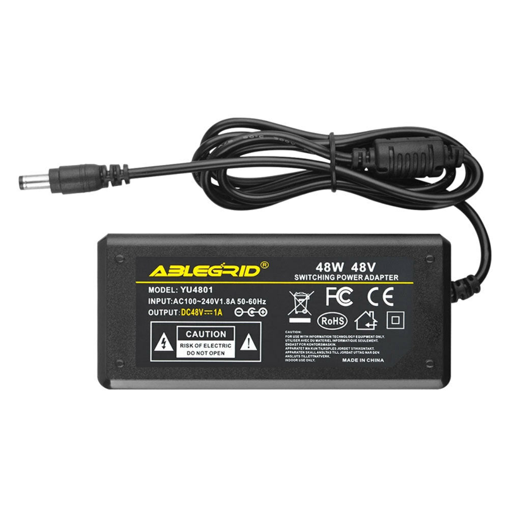 48V 1A AC Adapter Charger for Delta Electronics ADP-48DR B Power Supply Cord