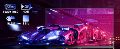 24 Inch FHD 1080P IPS Gaming Monitor Plus - Fast 165Hz Refresh Rate, 1ms Response Time, FreeSync Technology, 100% sRGB Color Gamut, HDR Support, HDMI and DP Connectivity, Built-in Speaker, Tilt Adjustable, VESA Mountable - Id