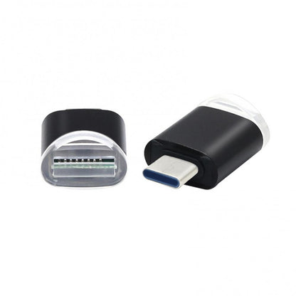 Mini Portable Type-c 3.1 Micro USB OTG Adapter High Speed Aluminum Alloy Memory Card Reader