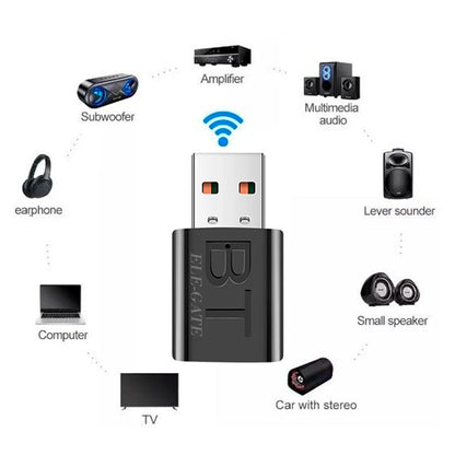 USB for 5.1 Adapter with Receiver and Transmitter 3.5mm Jack Model BT.08 (B2210)