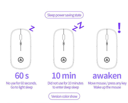 UTHAI DB60 wireless battery version mouse mute adjustable DPI1600 mouse intelligent sleep 2.4gHz long battery life mouse