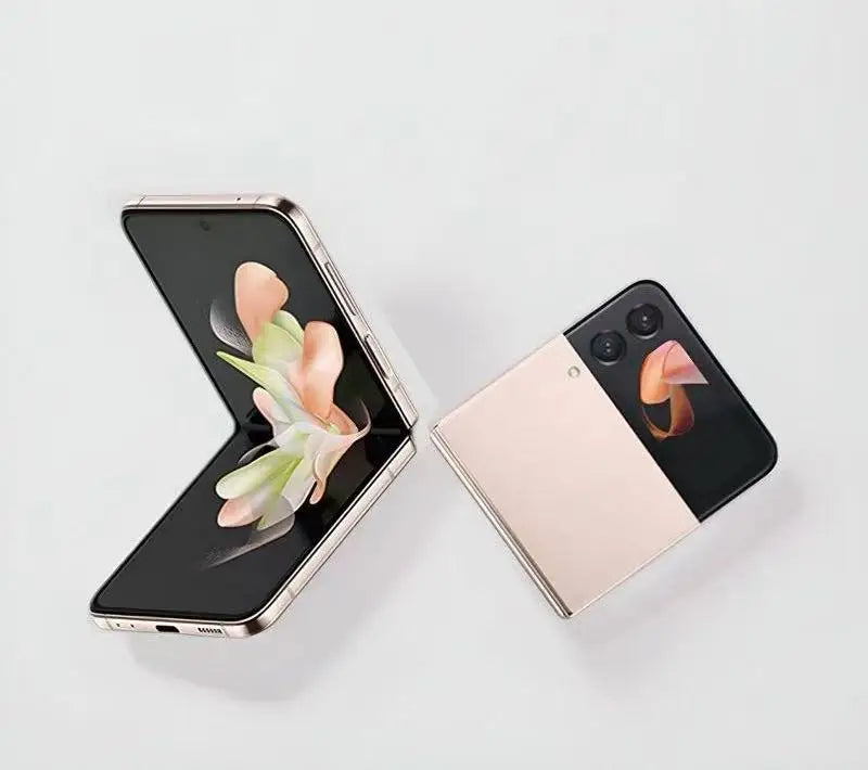 Glaxs ZFlip 4 Smartphones 8GB+128GB Android 12 Octa-Core 5G Second Hand Mobile Phone Supports GSM US Local Stock