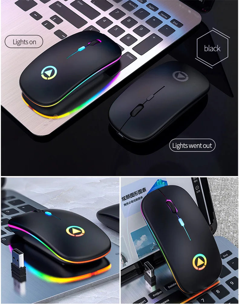 UTHAI DB60 wireless battery version mouse mute adjustable DPI1600 mouse intelligent sleep 2.4gHz long battery life mouse
