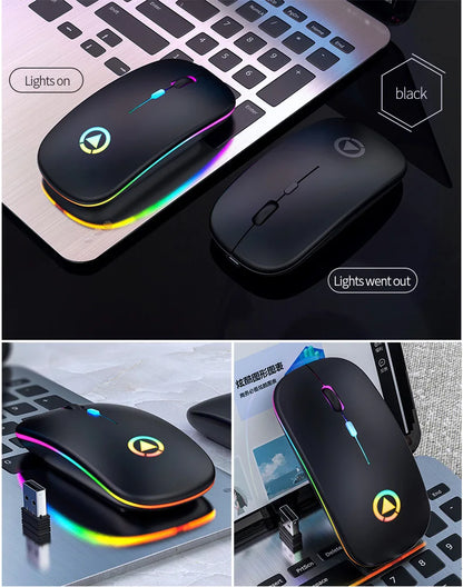 UTHAI DB60 wireless battery version mouse mute adjustable DPI1600 mouse intelligent sleep 2.4gHz long battery life mouse
