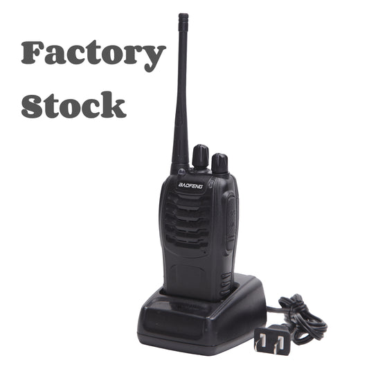 Portable Handheld Radio Authentic Baofeng Walkie-talkie Bf-888s UHF Single Band Secure Walkie Talkie