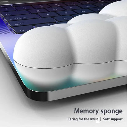 Yunduo Wrist Support Mouse Pad Silicone Foam Keyboard Wrist Support High-lookingOffice Wrist Support Mouse  PUPad