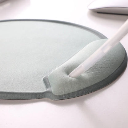 Gaming and Office Mouse Pad with Keyboard Wrist Rest Support Non-Slip PU Base and Coaster Pain Relief Stock Product