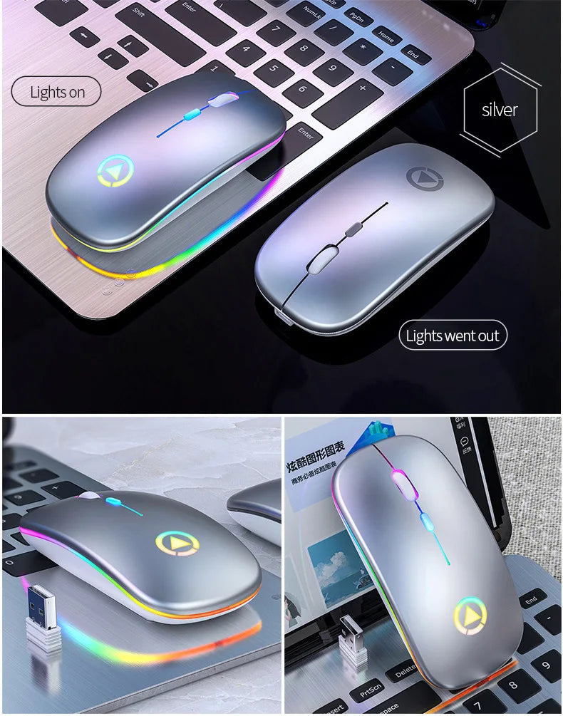 UTHAI DB60 wireless battery version mouse mute adjustable DPI1600 mouse intelligent sleep 2.4gHz long battery life mouse