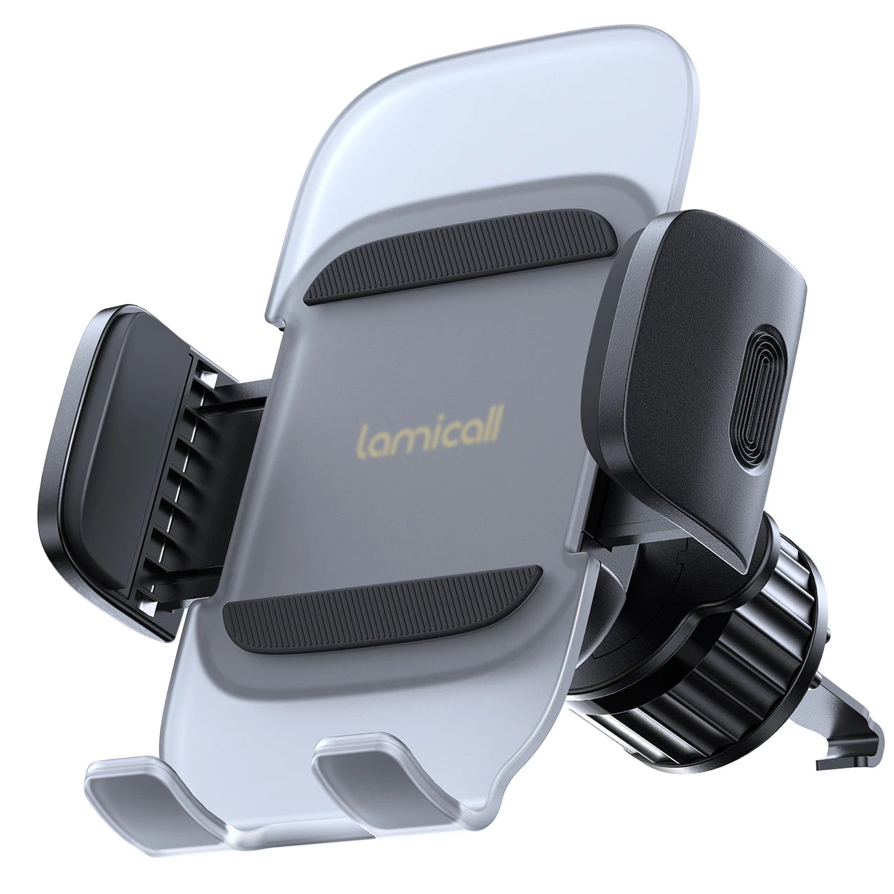 Lamicall CV09 Gravity Car Phone Holder Air Vent Mount Auto Lock Hands Free Cell Phone Stand One Hand Operation Stable Clip GPS