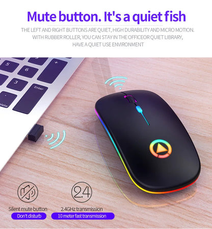 UTHAI DB60 wireless battery version mouse mute adjustable DPI1600 mouse intelligent sleep 2.4gHz long battery life mouse