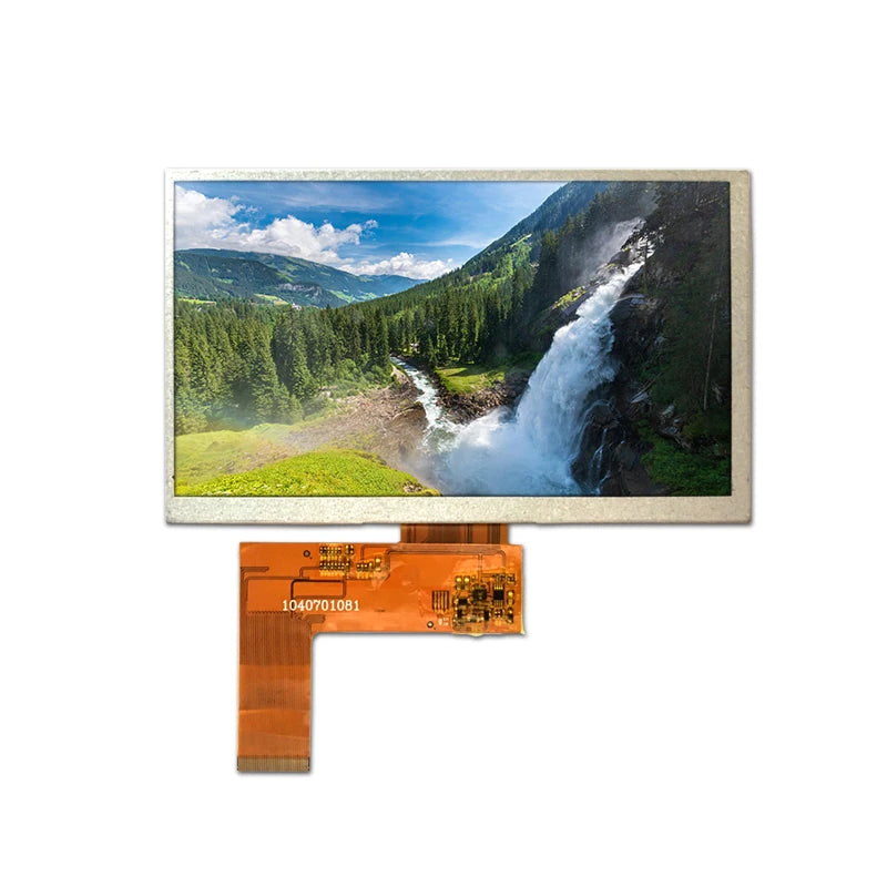 Factory Price 7 Inch TFT LCD Display Module High Resolution 800x480 RGB Interface 40 Pin for Car Video Monitor