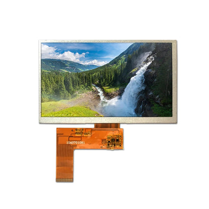 Factory Price 7 Inch TFT LCD Display Module High Resolution 800x480 RGB Interface 40 Pin for Car Video Monitor