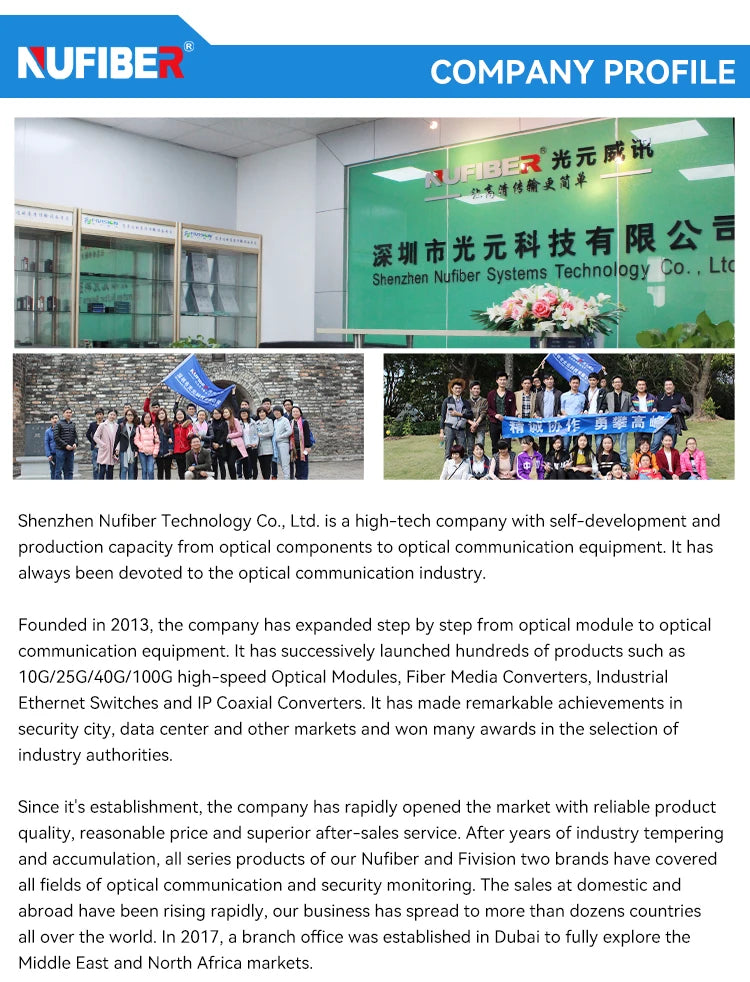 Optical Transceiver SFP Module 1.25G BIDI Duplex Multi-Mode MM/SM 550m Range Fiber Optic Equipment 3km 10km 20km 40km 160km IP