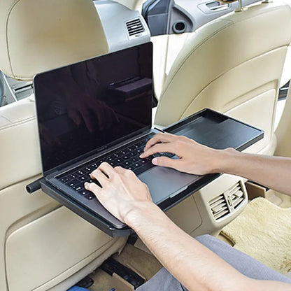 New Design Folding Laptop Work Desk Mount Portable Car Steering Wheel Desk Multifunctional Car Food Tray Table