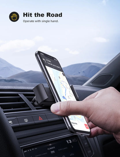 Lamicall C2 360 Rotatable Car Vent Mount Cell Phone Holder Stand Air Vent Clip Hands Free Cradle for Mobile Phone GPS Navigation