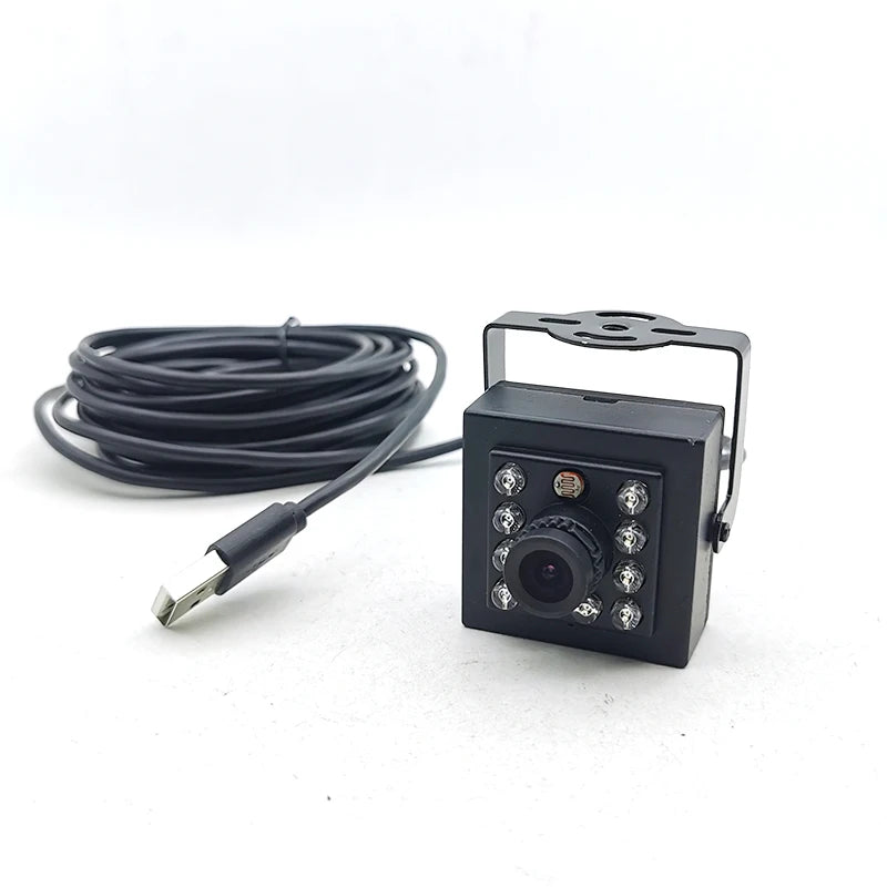 GC2053 USB Webcam Camera 5/3 Meters 2MP Box 1080P CMOS IR Infrared Night Vision UVC CCTV Security for PC Laptop Android Mobile