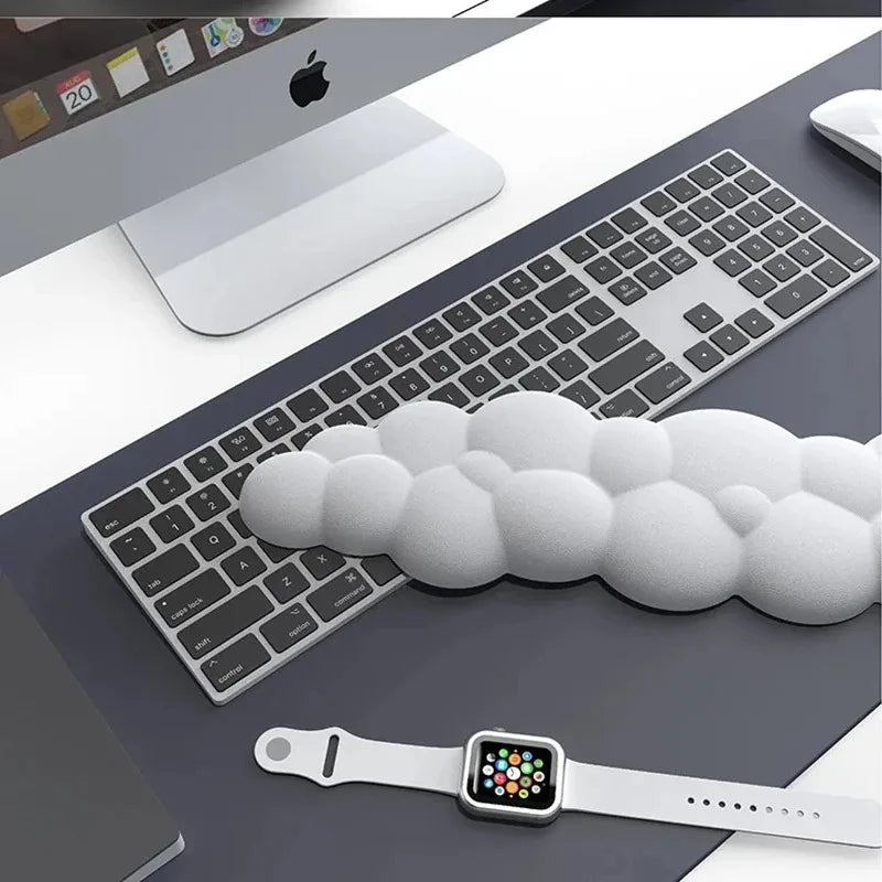 Yunduo Wrist Support Mouse Pad Silicone Foam Keyboard Wrist Support High-lookingOffice Wrist Support Mouse  PUPad