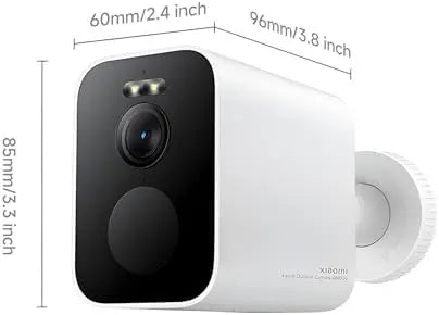 USA Stock for Xiaomi Outdoor Security Camera BW500 2.5K Battery Wireless Color Night Vision Optional Solar Surveillance
