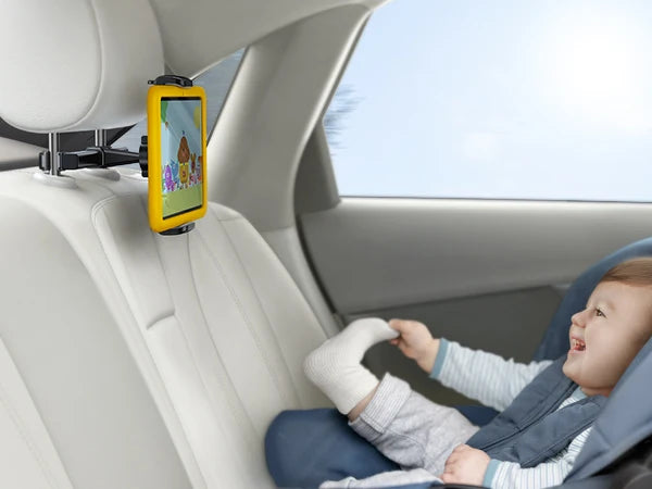 Lamicall CH05 Universal Car Back Seat Tablet Stand 360 Rotation Plastic Headrest Mount Holder for Baby Kids Movie Flexible Phone
