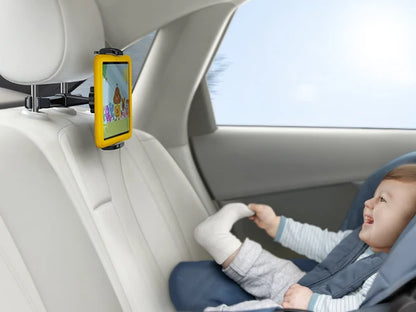 Lamicall CH05 Universal Car Back Seat Tablet Stand 360 Rotation Plastic Headrest Mount Holder for Baby Kids Movie Flexible Phone