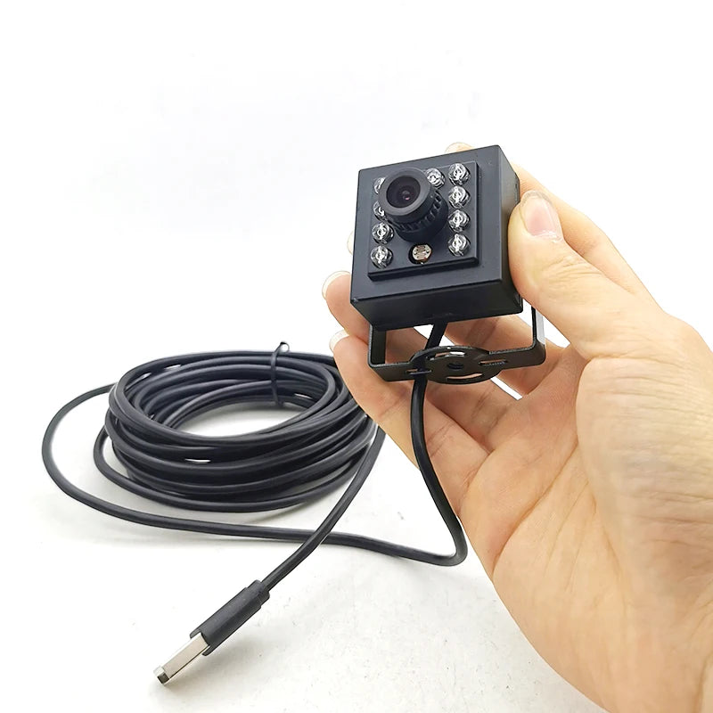 GC2053 USB Webcam Camera 5/3 Meters 2MP Box 1080P CMOS IR Infrared Night Vision UVC CCTV Security for PC Laptop Android Mobile
