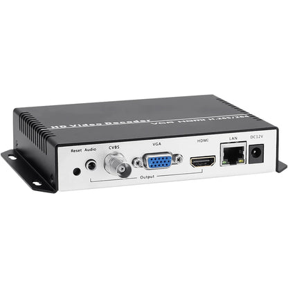 H.264 H.265 4K HDMI VGA CVBS Video Decoder NDI SRT RTMP HTTP RTSP UDP IP Video Receiver