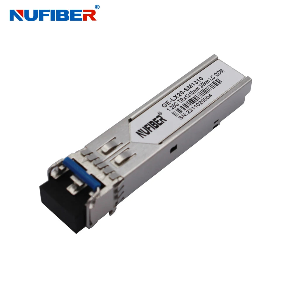 Optical Transceiver SFP Module 1.25G BIDI Duplex Multi-Mode MM/SM 550m Range Fiber Optic Equipment 3km 10km 20km 40km 160km IP