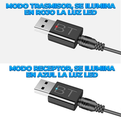 USB for 5.1 Adapter with Receiver and Transmitter 3.5mm Jack Model BT.08 (B2210)