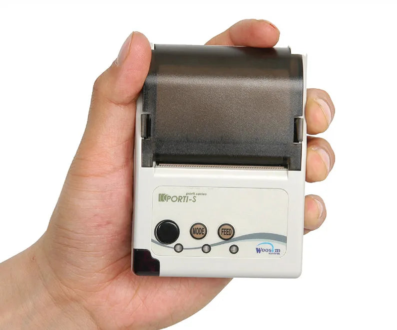 WOOSIM PORTI-S30/40 Handheld Ticket Handy Barcode High Quality Speed Hotel Bill Receipt Printer