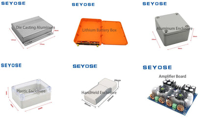 PN-M51 Small Plastic Enclosure DIY RFID Card Reader Case Machine Box 130*88*25mm Access Control Housing for Consumer Electronics