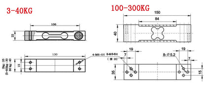 DYX-306 Single point load cell sensor with small range 300g 600g 1kg 2kg 3kg 6kg 10kg 20kg 40kg