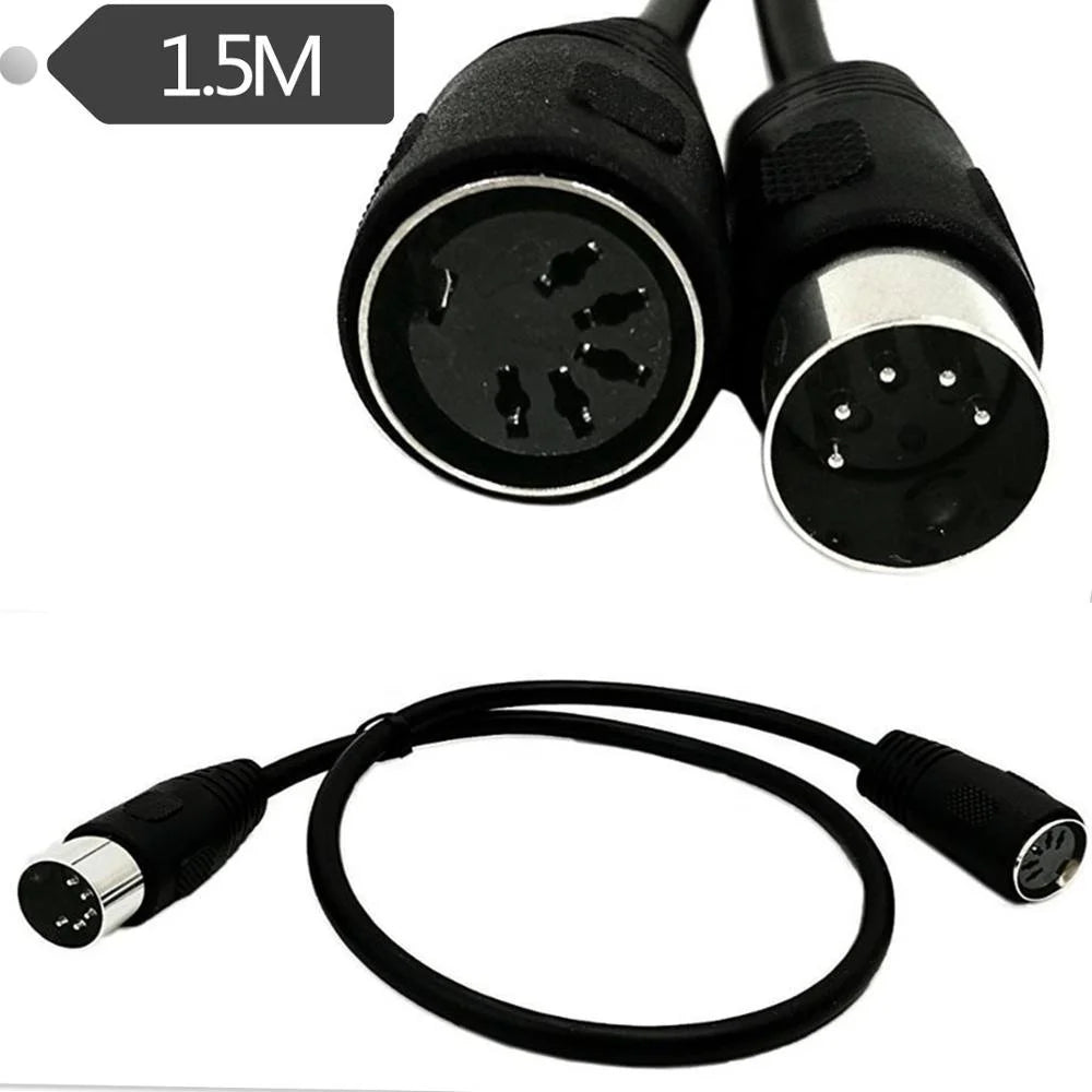 High Quality 5pin Din Connector Cable Male to Female Extension Din Cable
