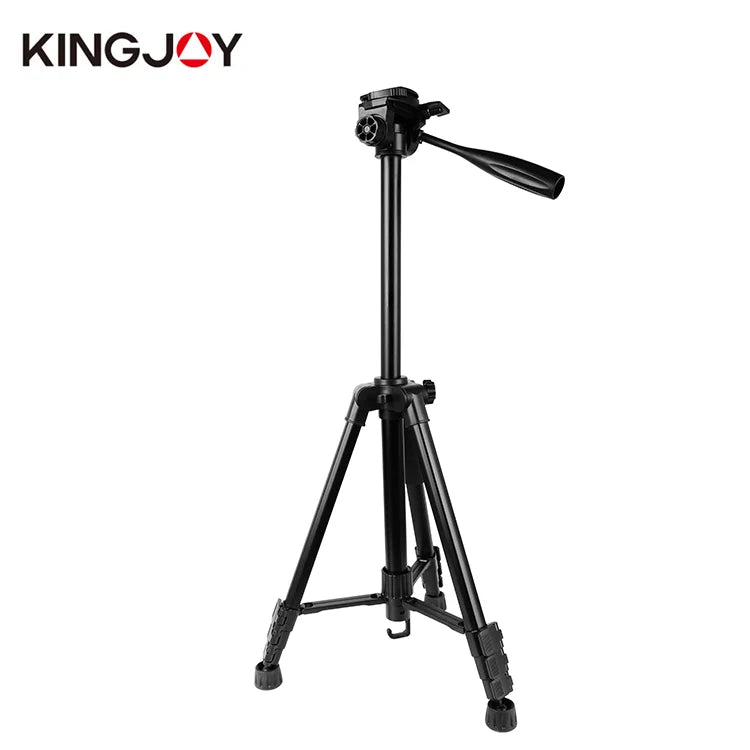 Kingjoy Professional 4 Sections Flexible Foldable Rotating Mini 360 Degrees Rotation Camera Tripod