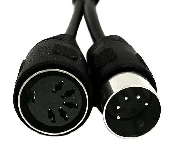 High Quality 5pin Din Connector Cable Male to Female Extension Din Cable