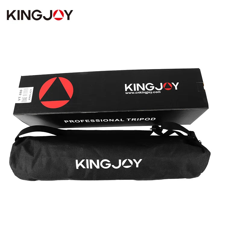 Kingjoy Professional 4 Sections Flexible Foldable Rotating Mini 360 Degrees Rotation Camera Tripod