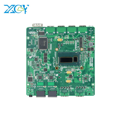 XCY Fanless Industrial Motherboard 2955U Dual Nic Dual RS232 Mini Pc Mainboard