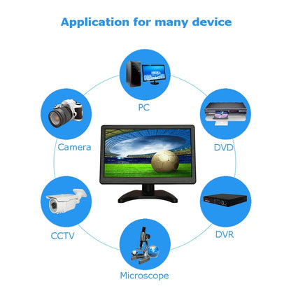 Wholesale 11.6 Inch Powered 1366*768 Lcd Monitor Mini Tv