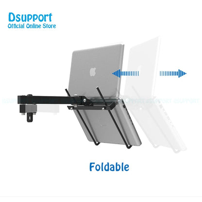 Foldable 17-27 Inch Full Motion Laptop Cooler Retractable Notebook Wall Stand with Wall Mount New Computer Accessories